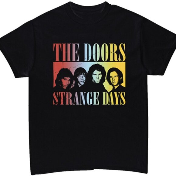 Shannon K Tops - The Doors Strange Days Vintage Rock Band Music T Shirt 93